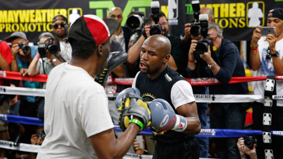 Pacquiao eager to trade blows with Mayweather