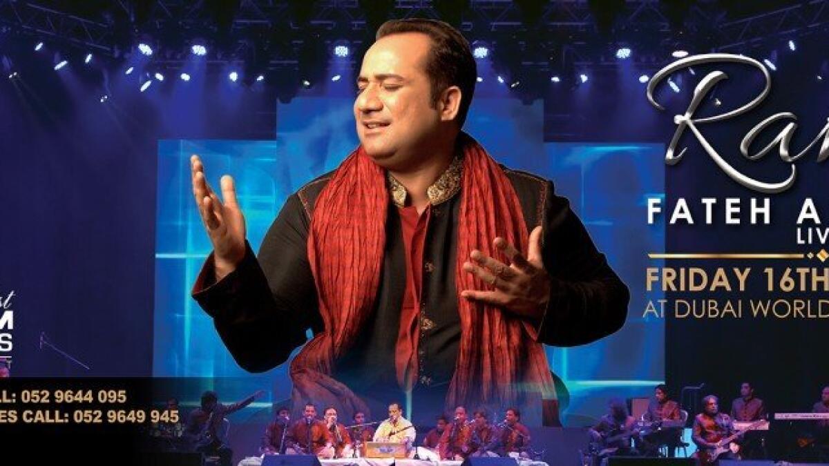 Ustad Rahat Fateh Ali Khan to perform in Dubai on September 16