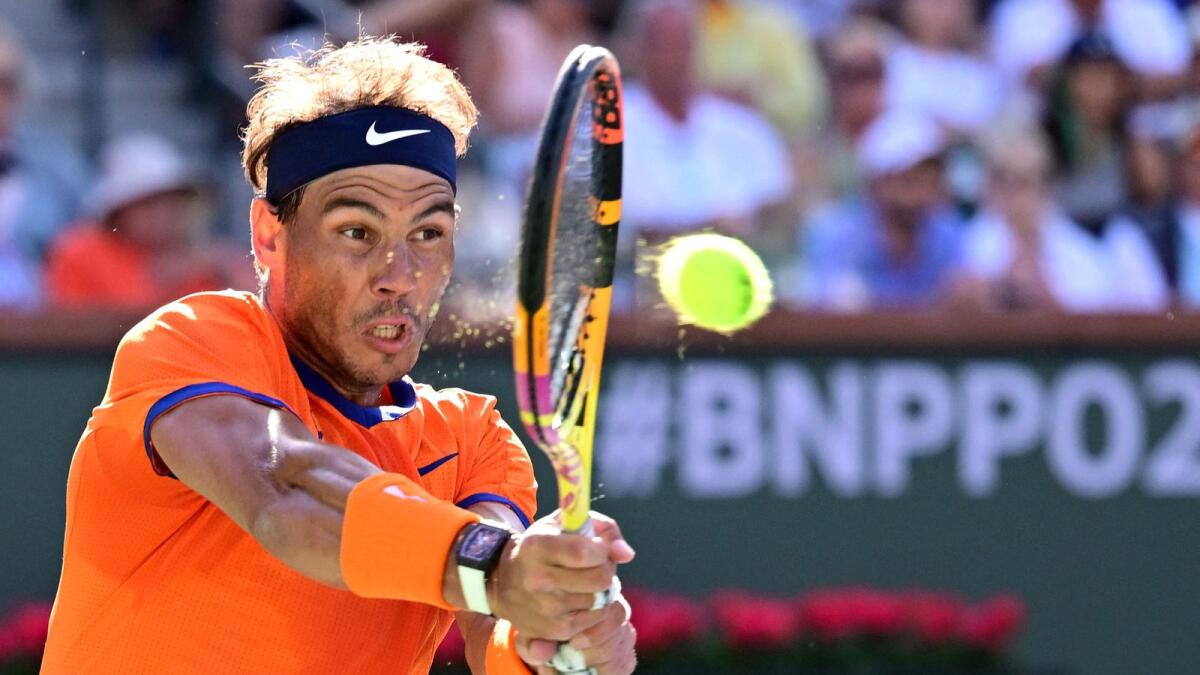 Spanish tennis icon Rafael Nadal. (Reuters)