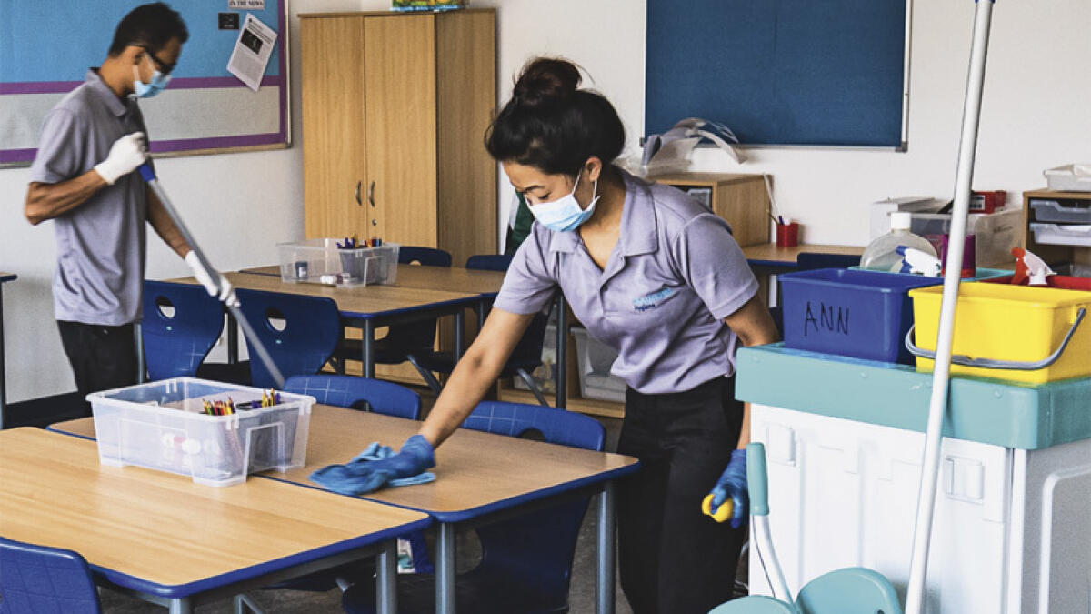 Clean-ups in full swing at UAE schools ahead of first day 