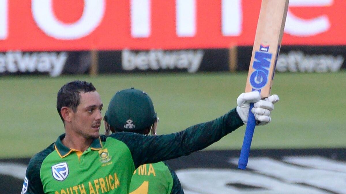 Dazzling De Kock helps South Africa ease to victory against England