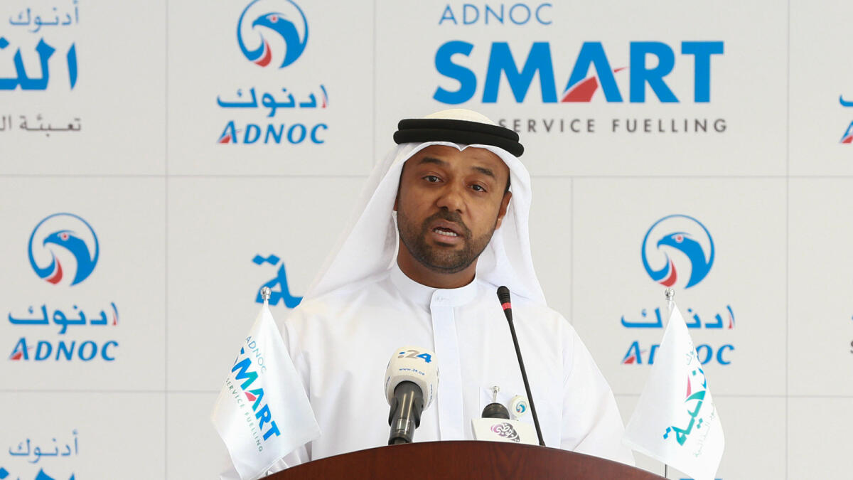 During Inauguration of the Smart Self- Service Station (ADNOC SMART) at Rabdan Service Station, in Mushref Area - Abu Dhabi - Photo By Nezar Balout