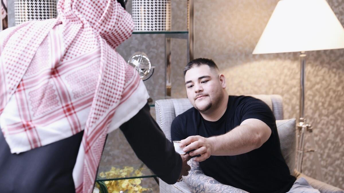 Ruiz vows to make history again in Saudi Arabia