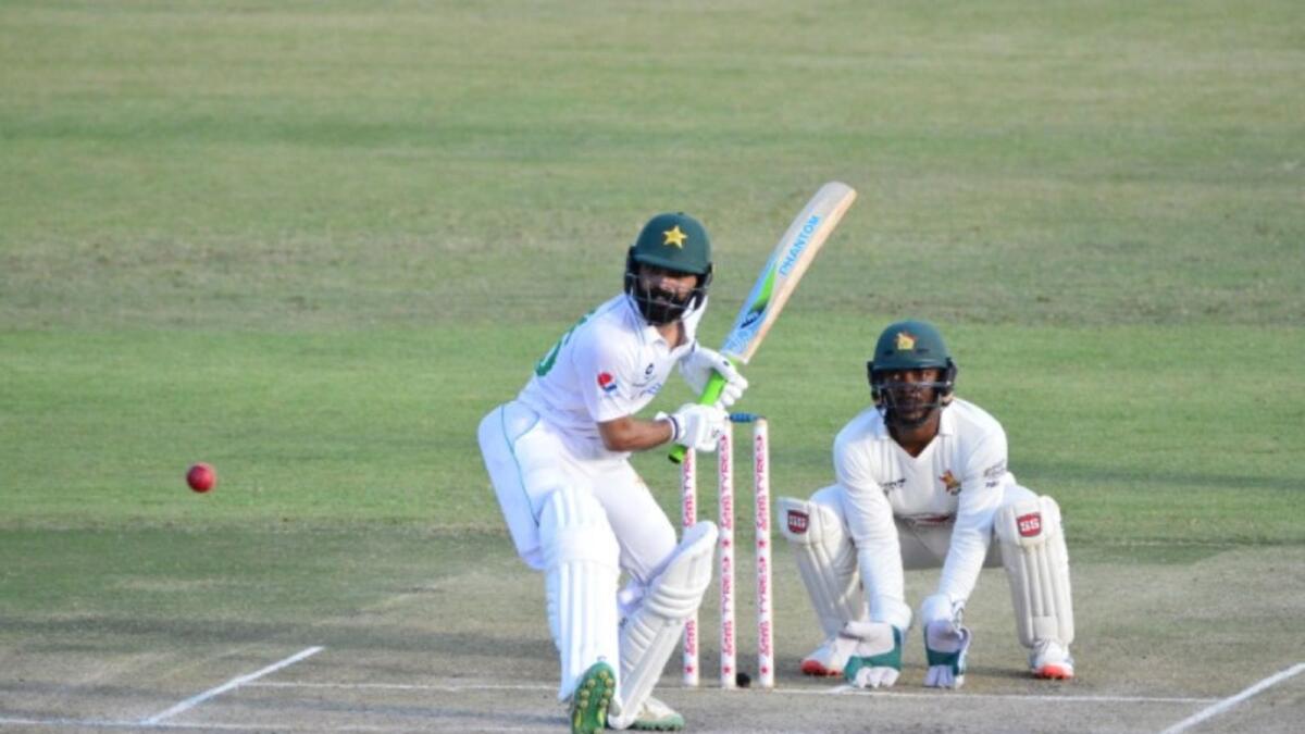 Fawad Alam scored his fourth Test hundred. (PCB Twitter)