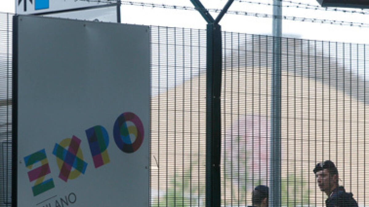Italy wary of potential trouble at Expo 2015 opening