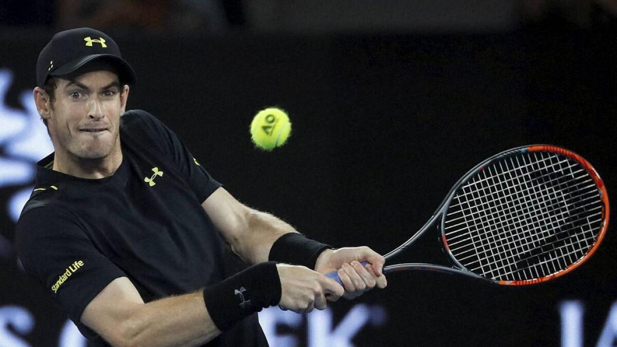 Murray in a hurry at Aussie Open