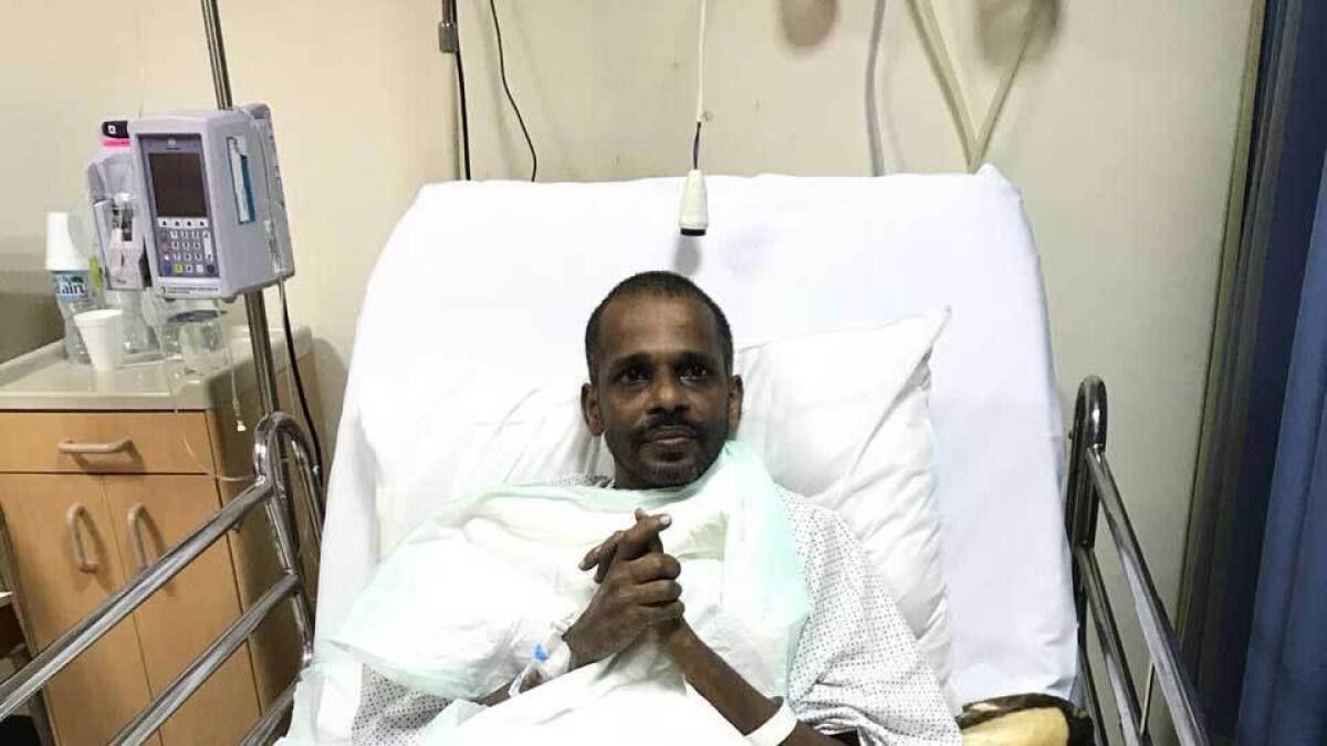 Indian seeks amnesty from hospital bed in UAE