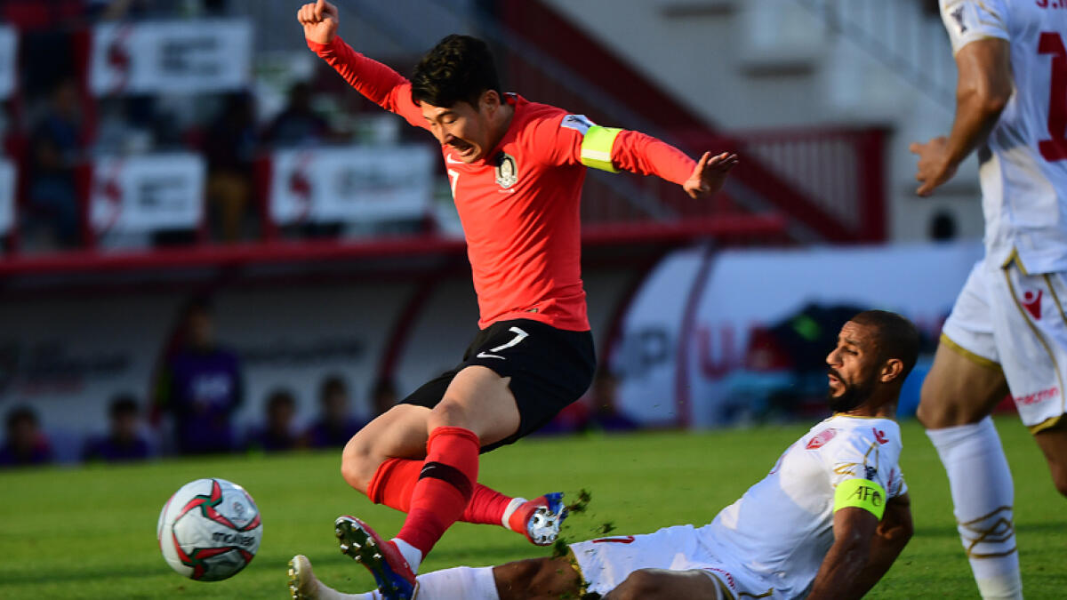 AFC Asian Cup: South Korea survive Bahrain scare to secure quarterfinals berth