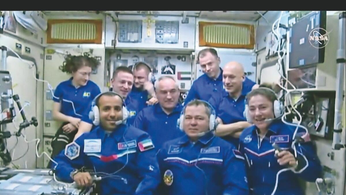 Hazzaa, Hazza, space, UAE astronaut, soyuz, international space station