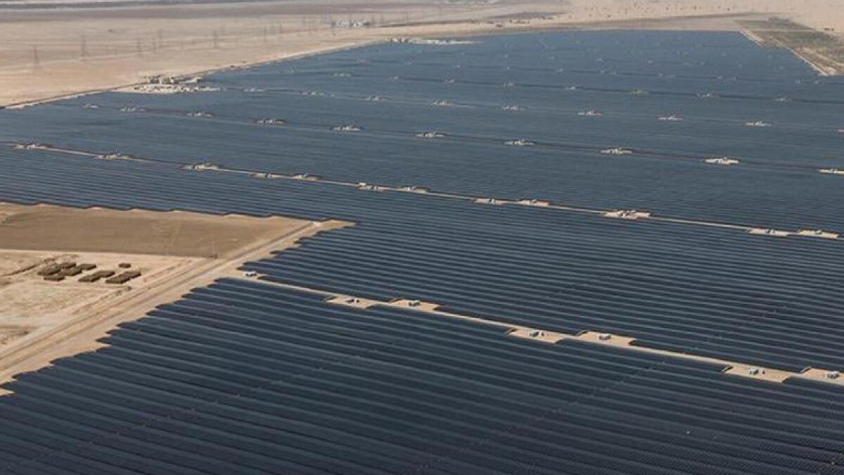 Worlds largest solar project begins operation in UAE