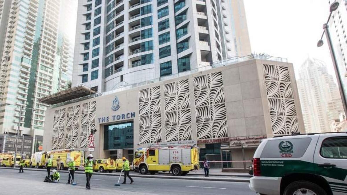 Dubai Police reveal cause of Torch tower fire