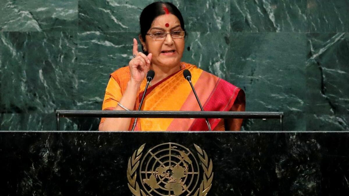 Pakistan denounces Indian ministers strange speech at UN