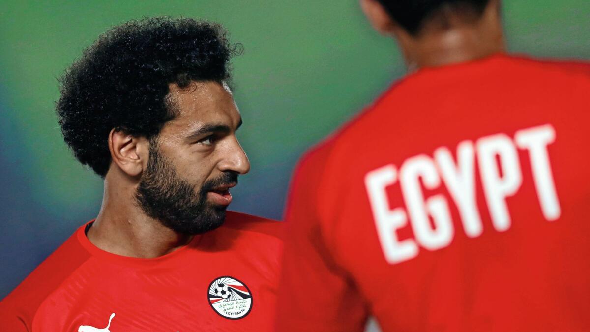 Egyptian star Mo Salah will be the top draw at the event. — Reuters
