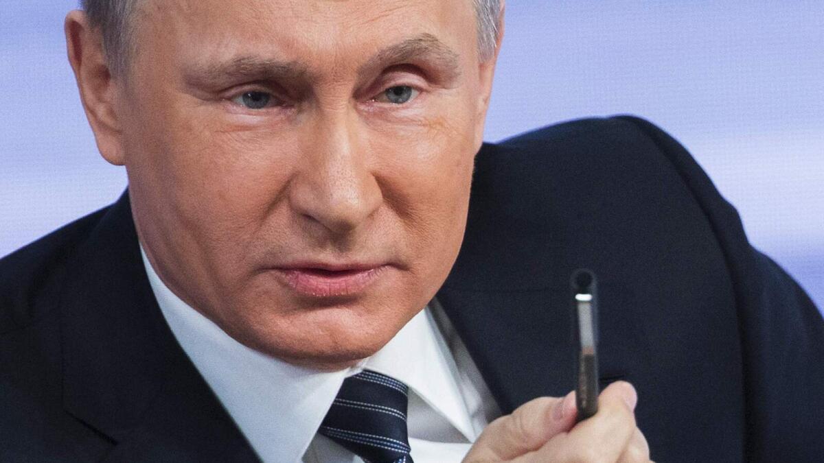 Russian President Vladimir Putin (File)