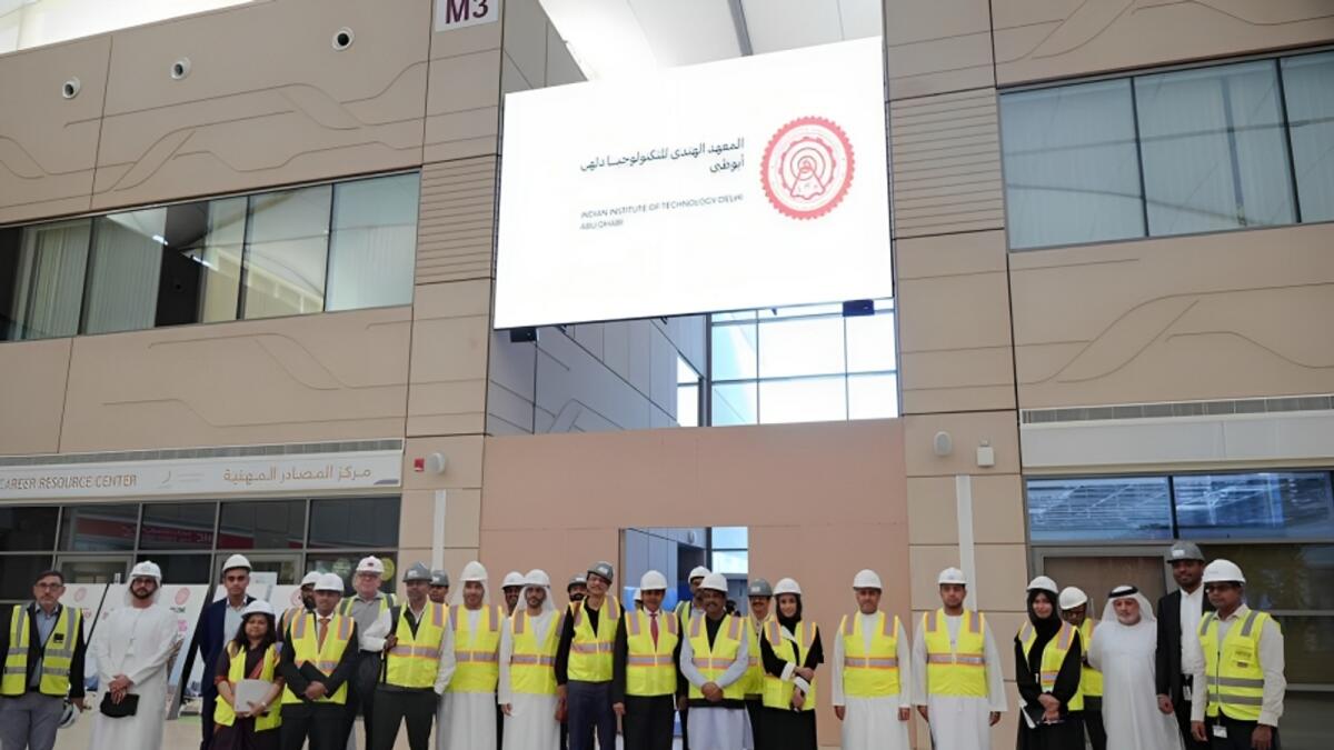 The interim campus of IIT Delhi-Abu Dhabi housed at Zayed University. — KT File photo