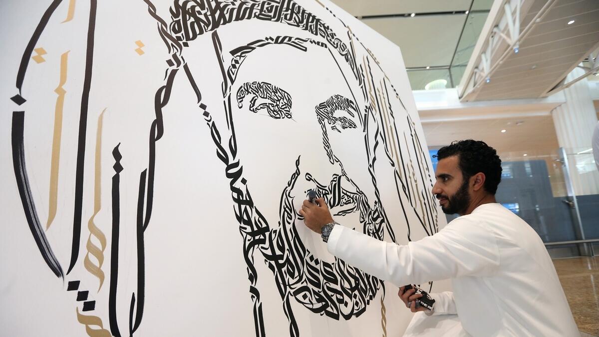Egyptian artists special tribute to Sheikh Zayed 
