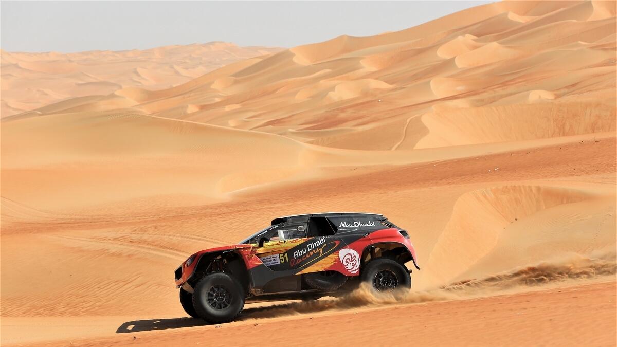 Al Qassimi storms back to secure victory in Abu Dhabi 