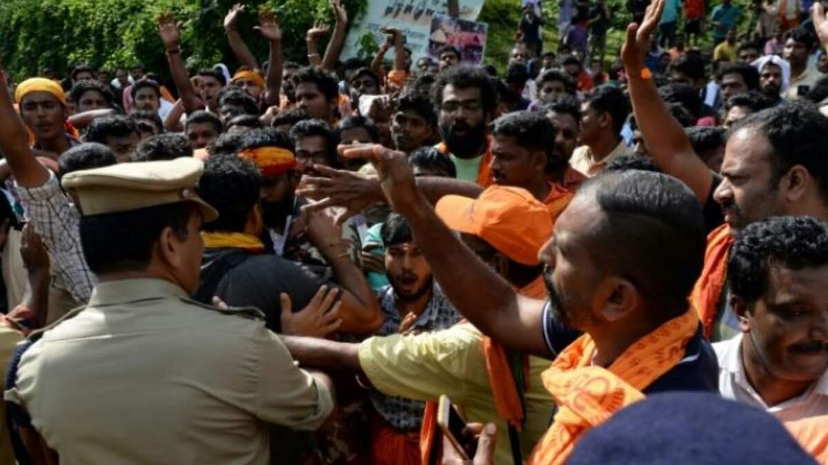 Indian women who entered Sabarimala get police protection