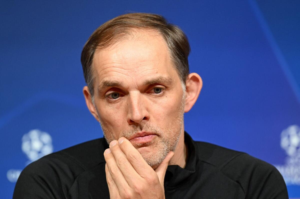 Bayern Munich coach Thomas Tuchel during a press conference. — Reuters