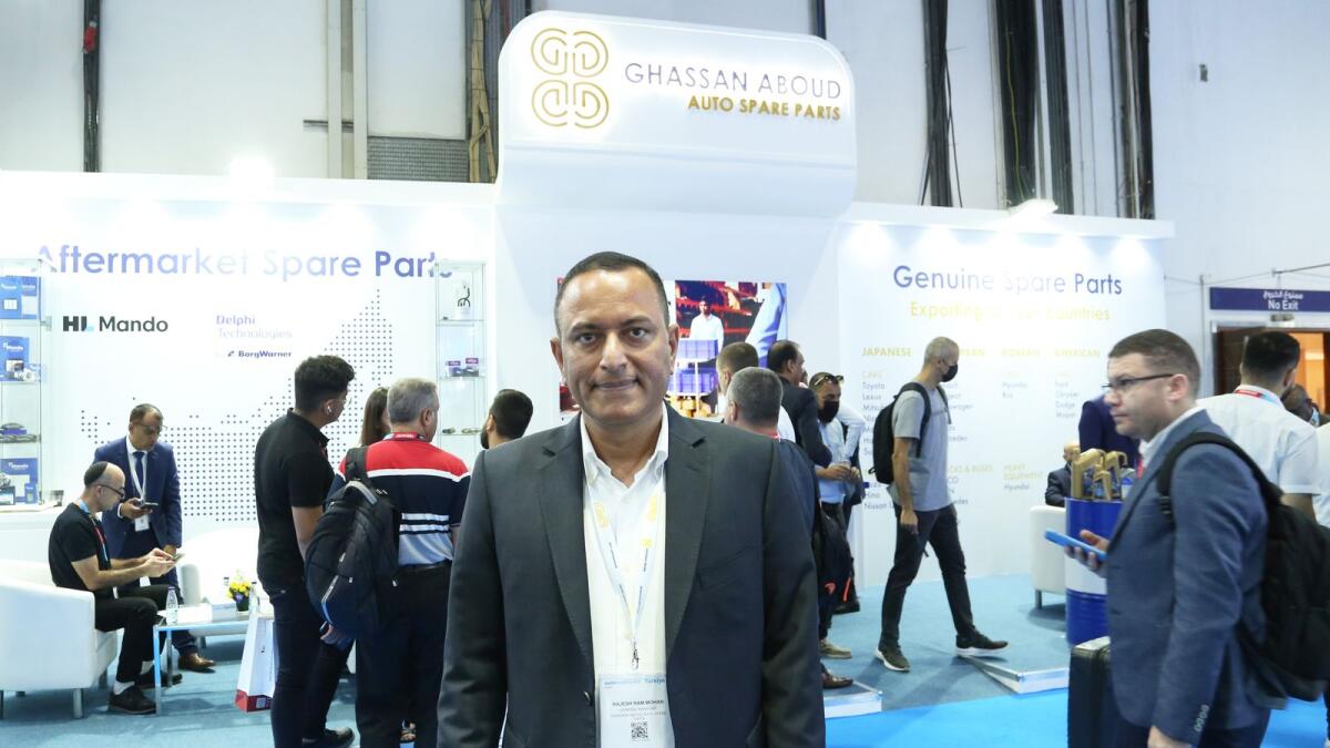 Rajesh Ram Mohan, general manager, Ghassan Aboud Auto Spare Parts, said the auto parts market is rapidly evolving, driven by technological advancement across the automotive industry.