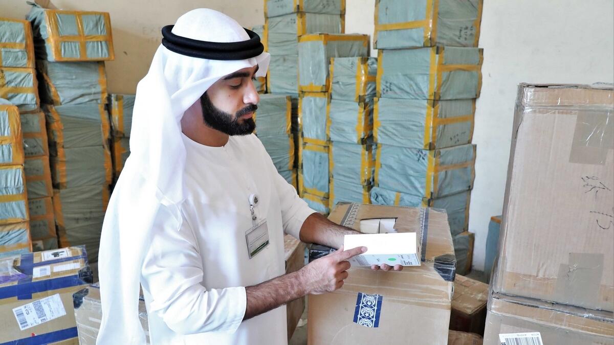 72,941, fake products, chargers, seized, Sharjah,  Sharjah Economic Development Department, counterfeit goods, 