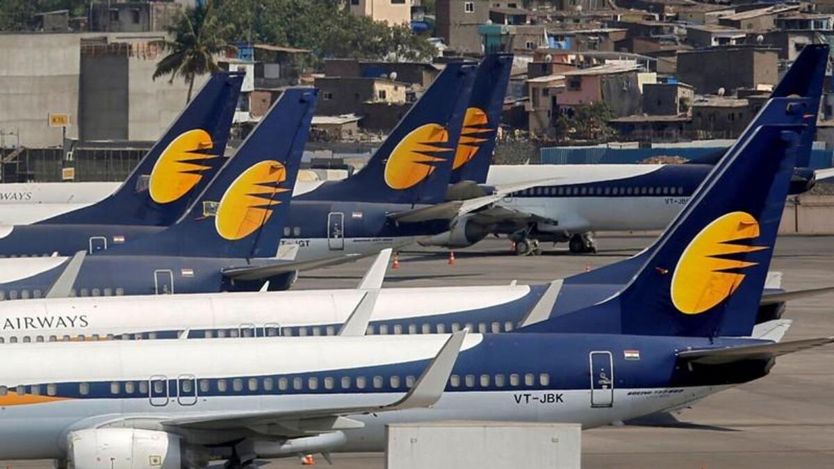 At the peak of its operations four years ago, Jet Airways used to operate 50 flights per day to 10 cities in the GCC, including three airports in the UAE. — Reuters