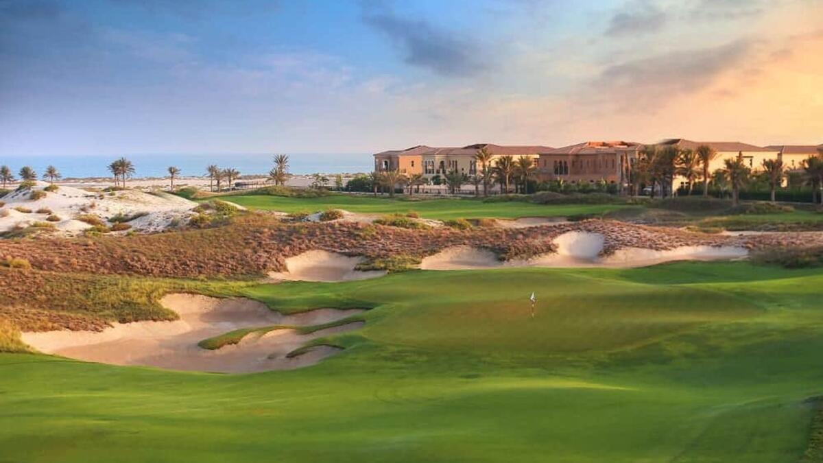 Saadiyat Beach Golf Club will host their Men's Open this weekend. - Supplied photo
