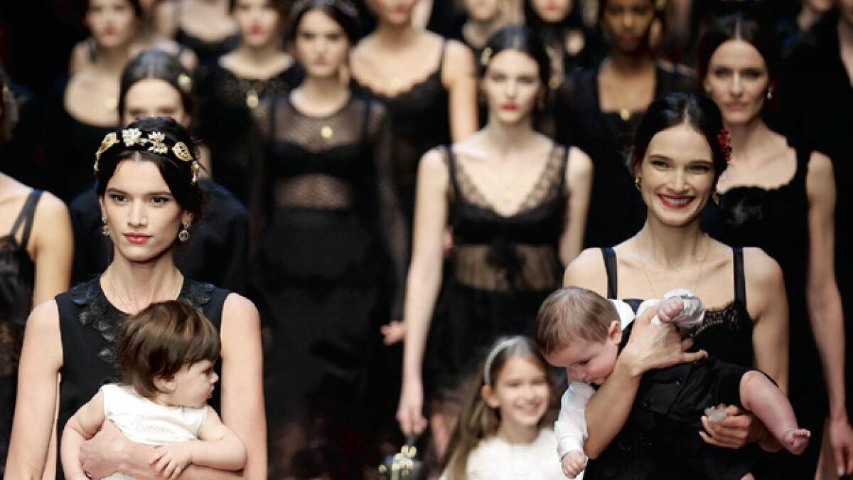 Dolce & Gabbana pay sentimental tribute to mothers