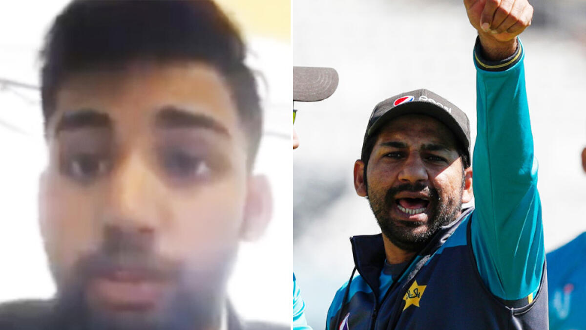 Video: Pakistani fan apologises for abusing Sarfaraz Ahmed