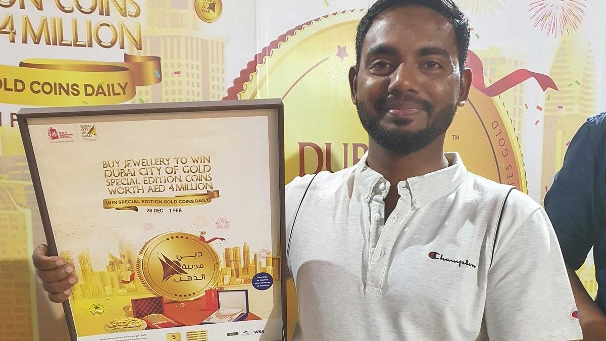 Cabbie, wins, Dh40,000, gold, shopping, fiancée, UAE, Dubai Gold and Jewellery Group, DGJG