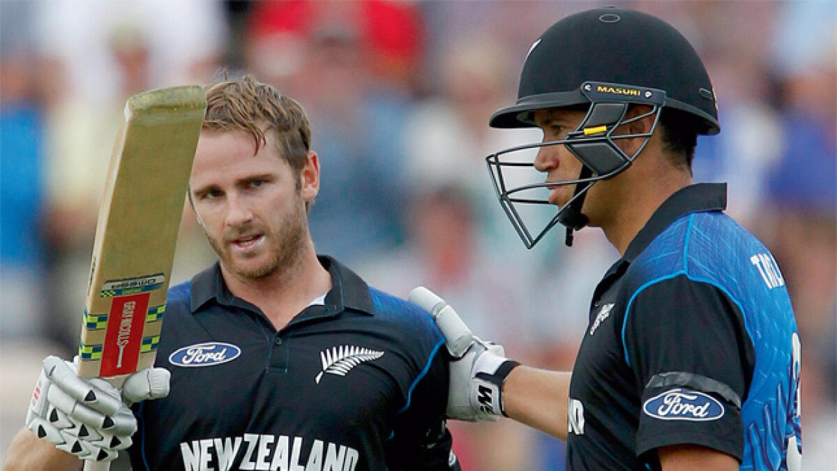 Williamson, Taylor record stand helps tourists beat England in ODI