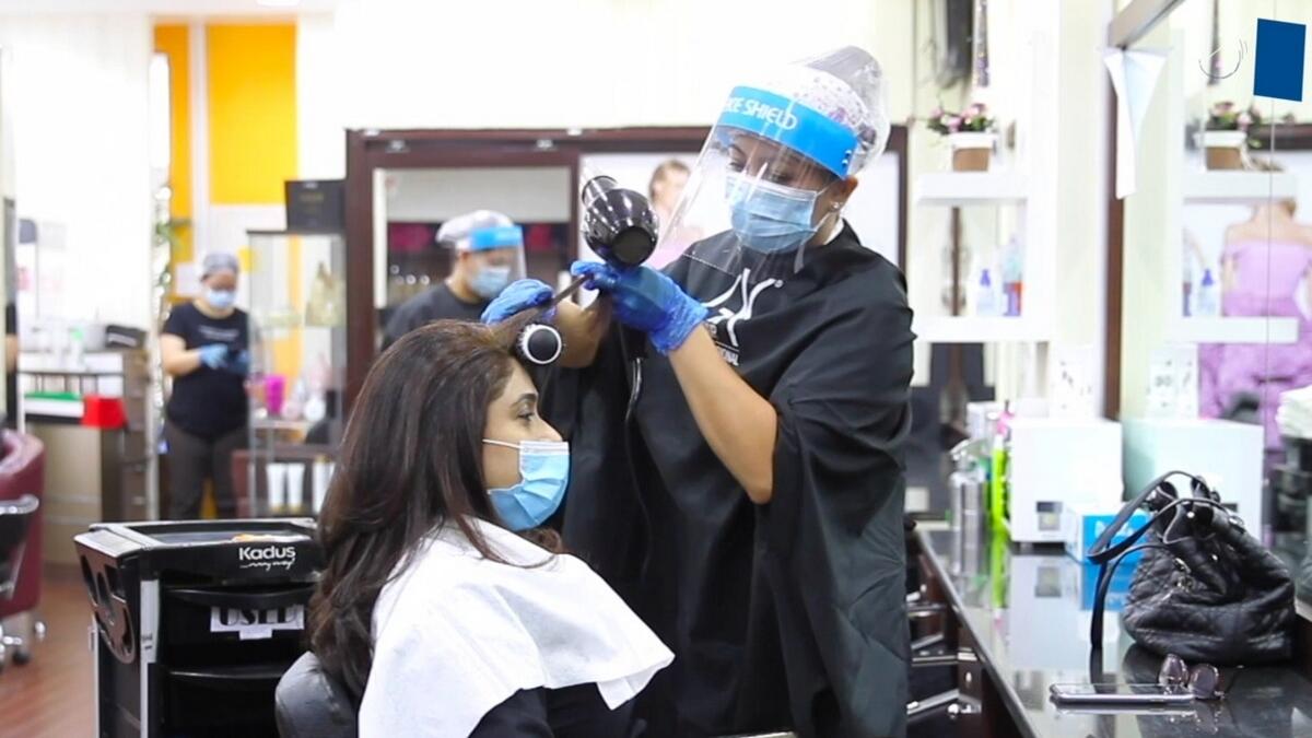 Fighting, coronavirus, Dubai-based, salon owner, leisure, customers safe