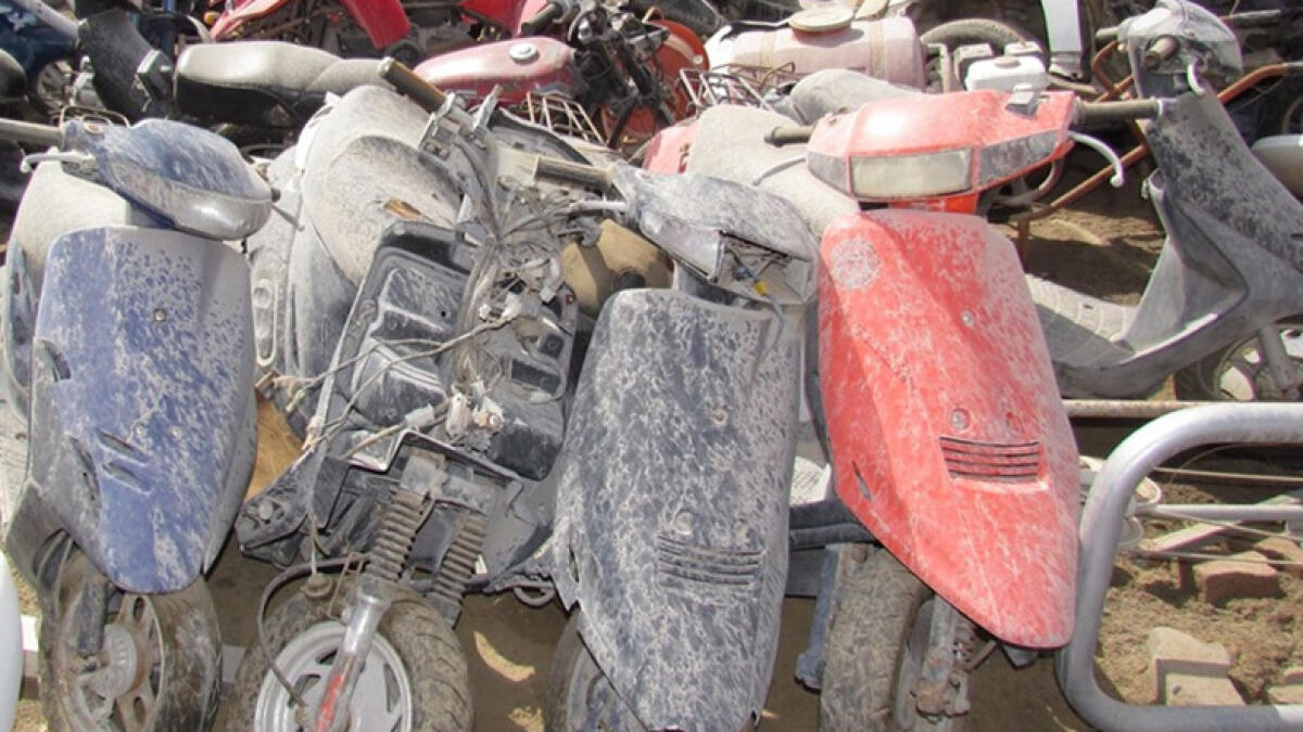 76 motorbikes impounded by UAQ Police during Ramadan