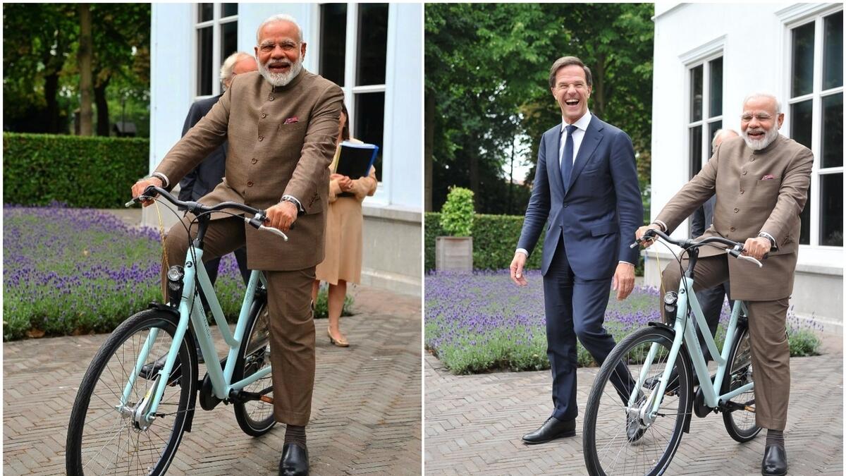 Modis bicycle a big hit on Twitter as well