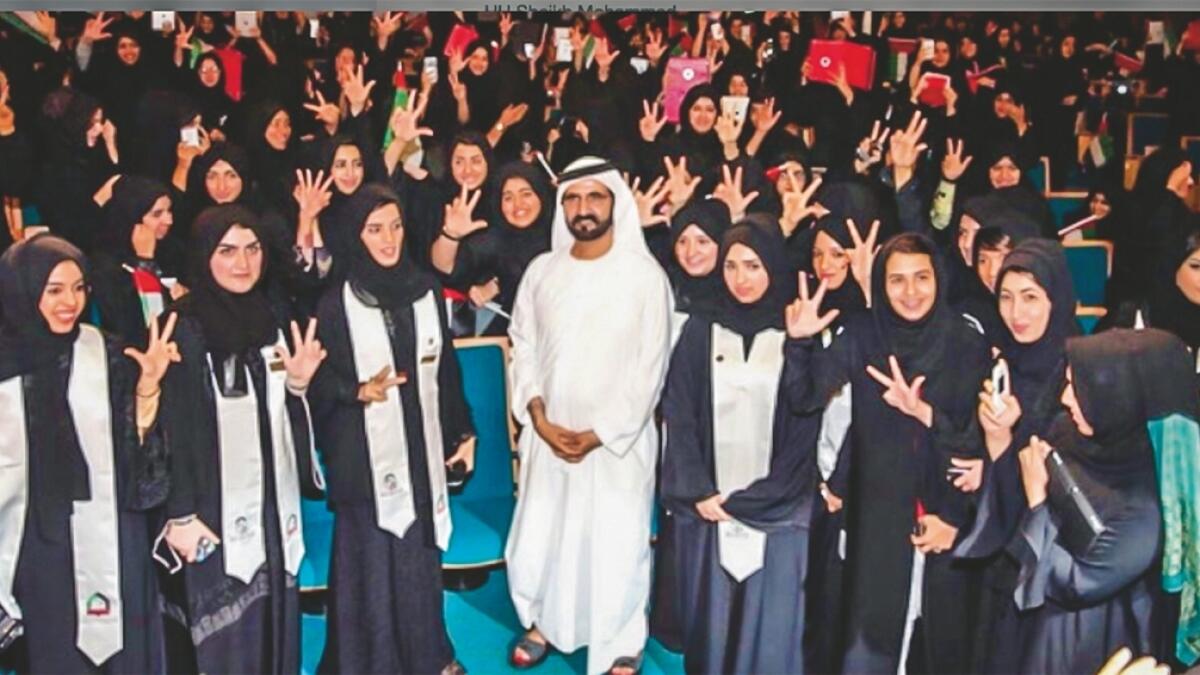 Women form 70% of Sheikh Mohammeds team