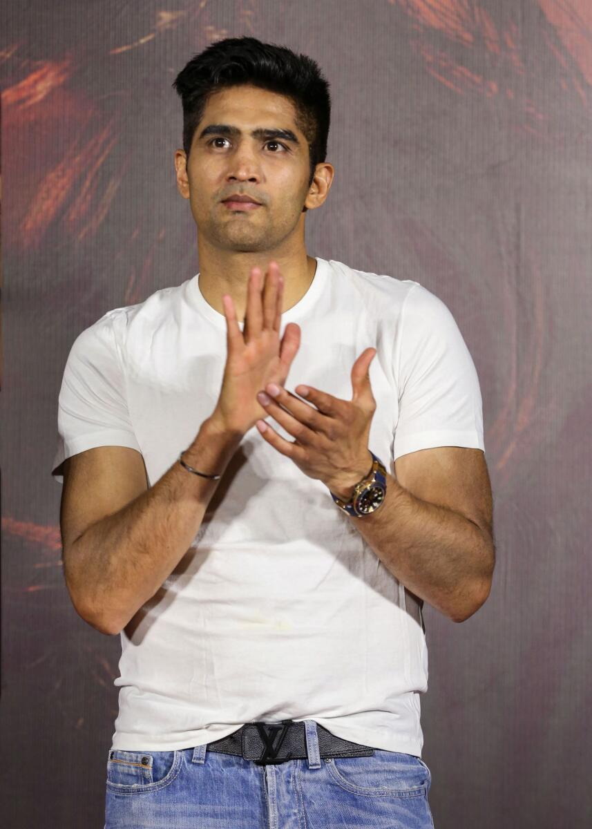 Boxer Vijender Singh plays one of the antagonists in the film