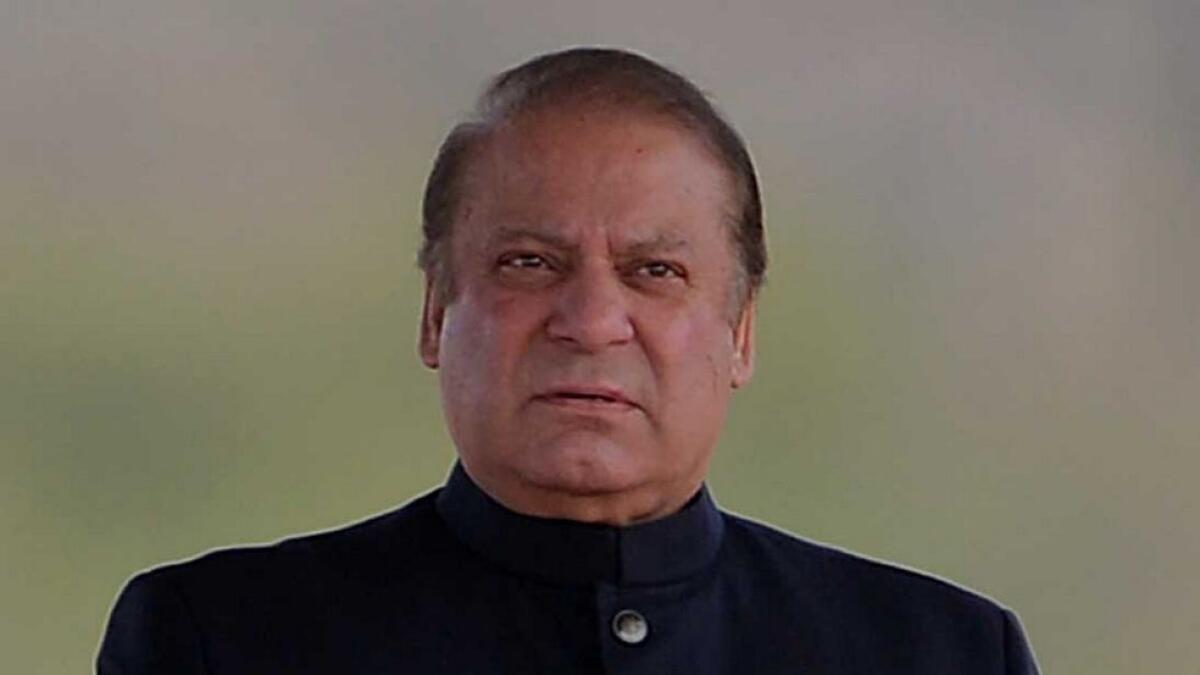 Pakistani Prime Minister Nawaz Sharif