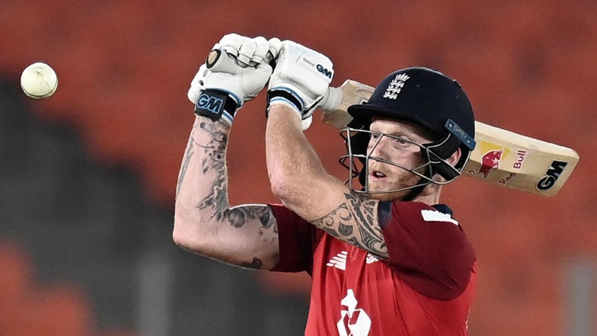 Ben Stokes has been out of international cricket since injuring his finger at the IPL this year. — AFP file