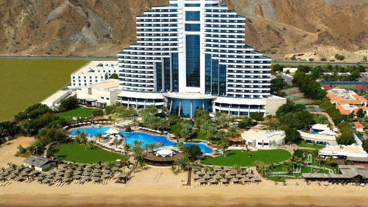 The Le Meridien Al Aqah Beach Resort in Fujairah is favoured by beach lovers.