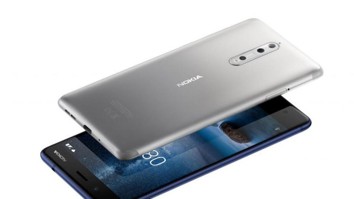 Nokia 8 phone unveiled, targets surging video-streaming demand 
