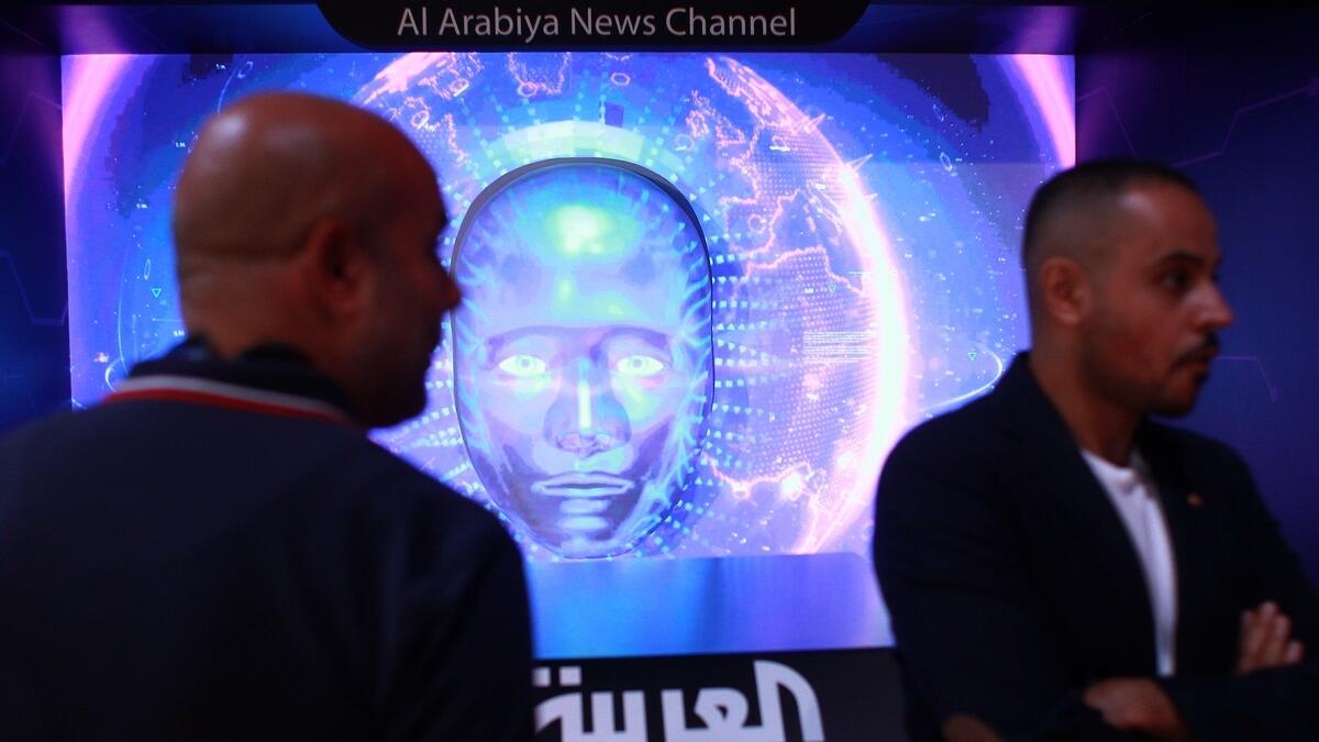Video: Regions first AI journalist Tamara intrigues Dubai forum audience