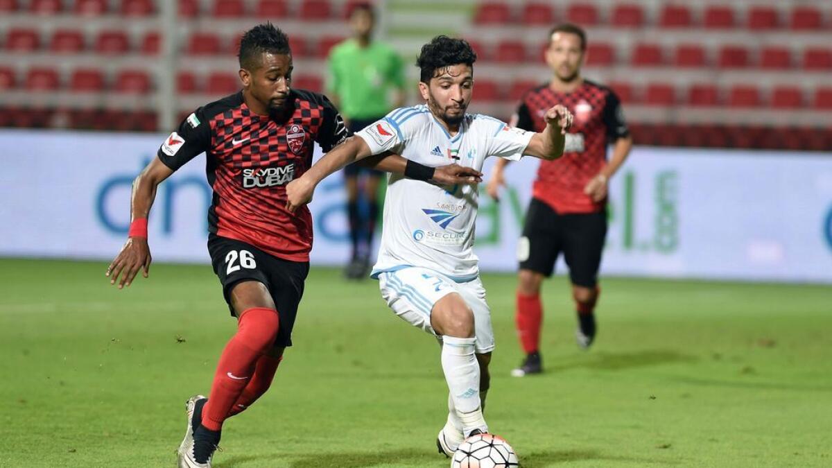 Bani Yas hold 10-man Al Ahli to a stalemate