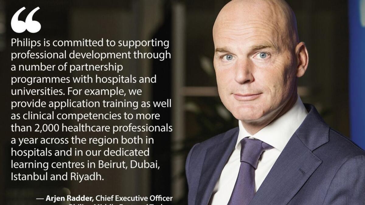 Arjen Radder, Chief Executive Officer, Philips Middle East and Turkey