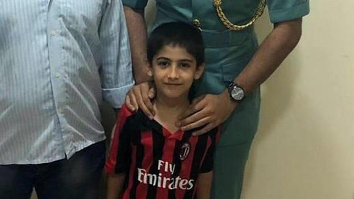 UAE police locate missing boy in one hour 