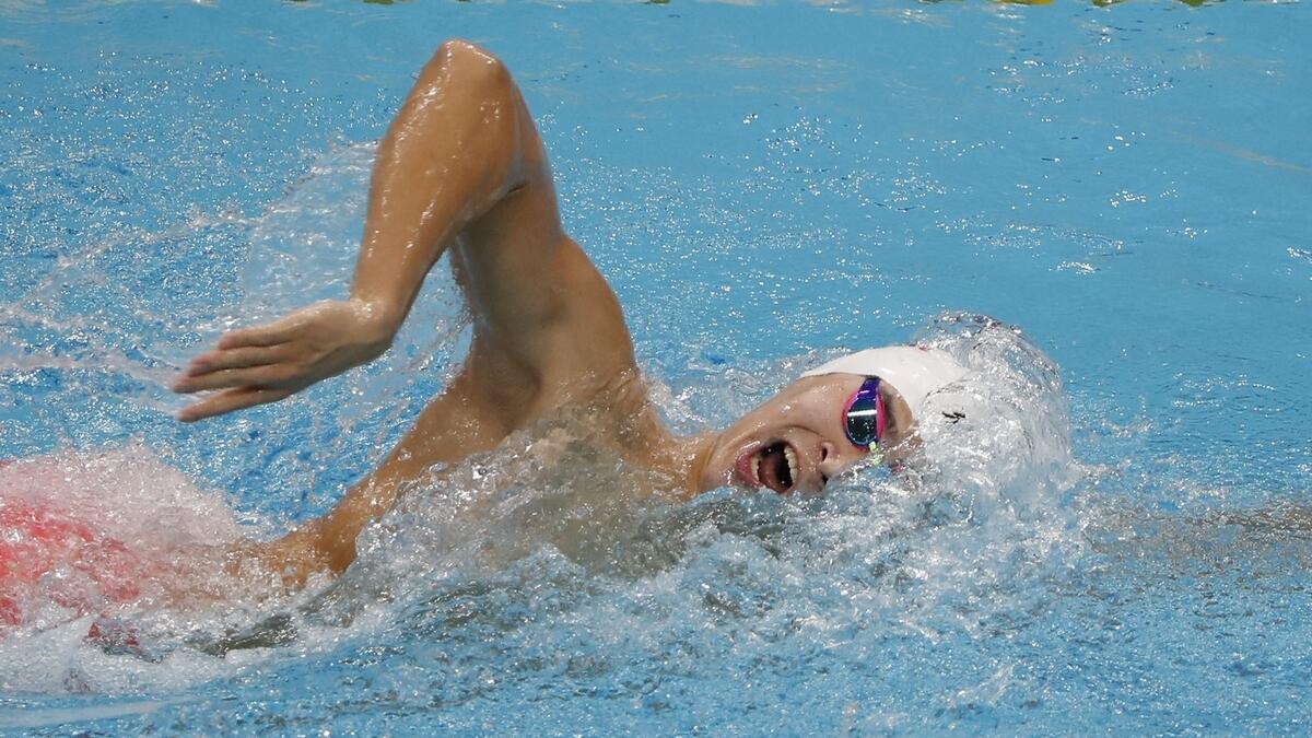 Swimming: Nervous Horton sets up showdown with Sun