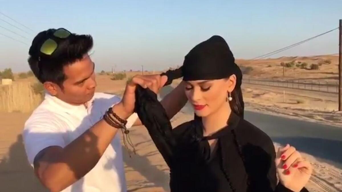 WATCH: Miss Universe wears Muslim outfit in Dubai