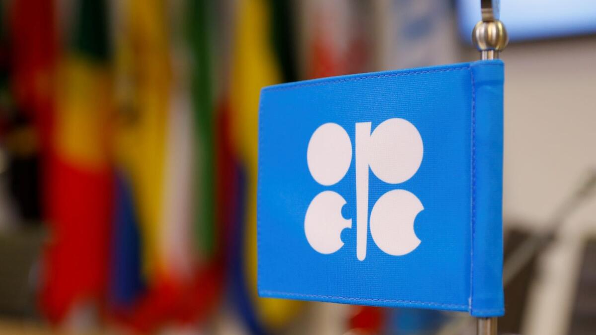 Oil prices fell on Thursday after Opec and its allies stuck to their existing policy of monthly oil output increases despite fears a release from US crude reserves and the new Omicron coronavirus variant would put renewed pressure on prices. — File photo