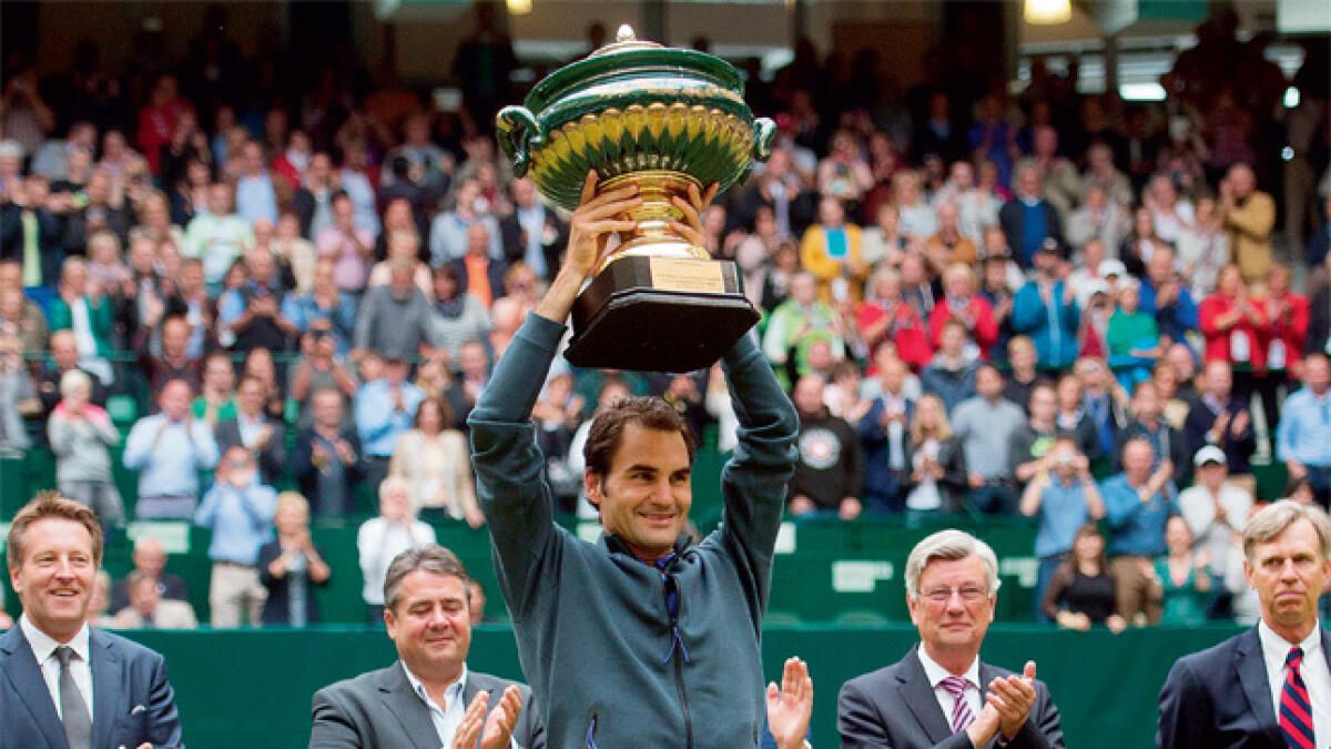 Roger Federer claims 8th Gerry Weber Open title