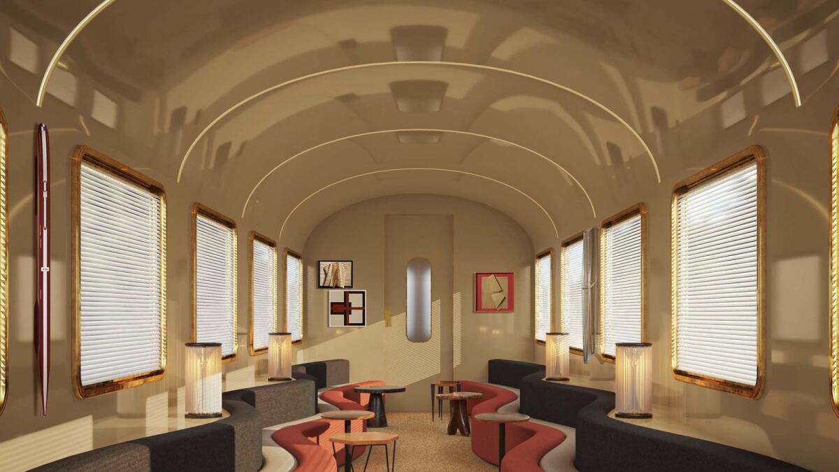 Luxury design renderings by Arsenale for Orient Express.