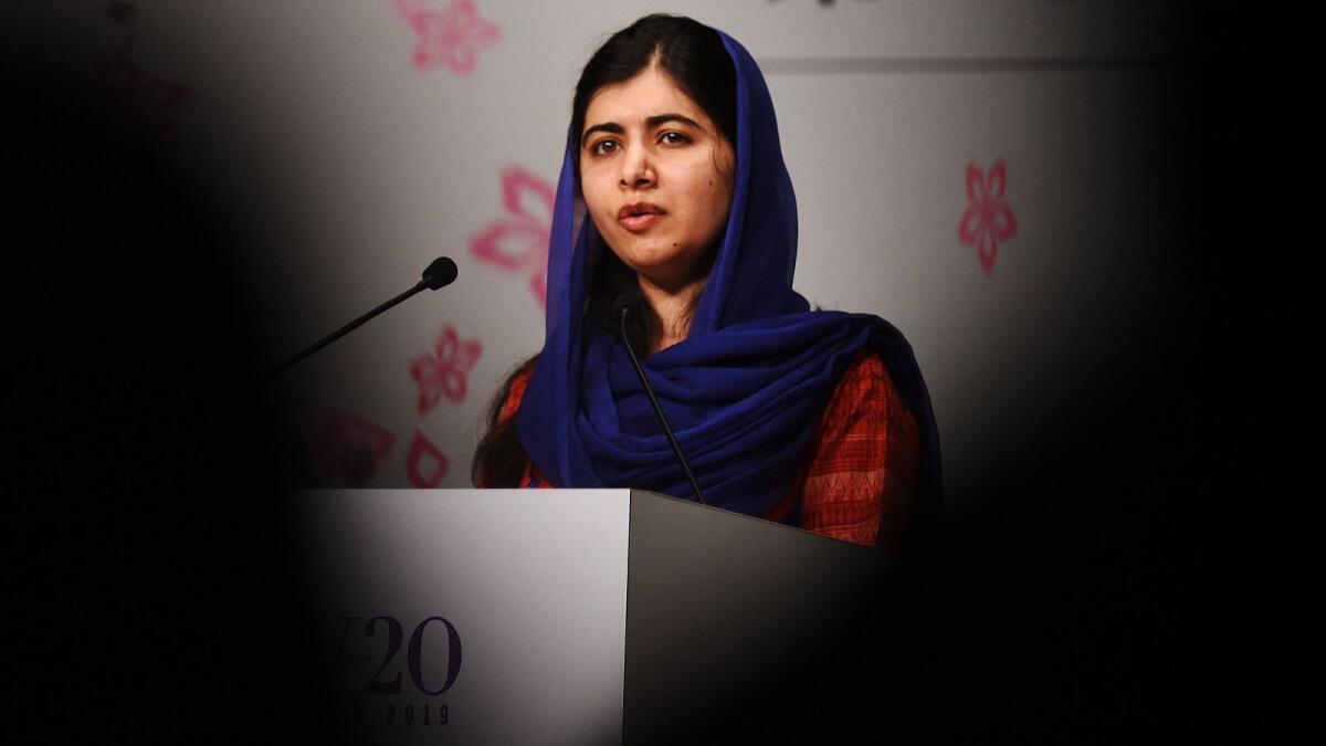 Problem-solving skills can allow them to help their communities to adapt to climate change, says Malala Yousafzai.